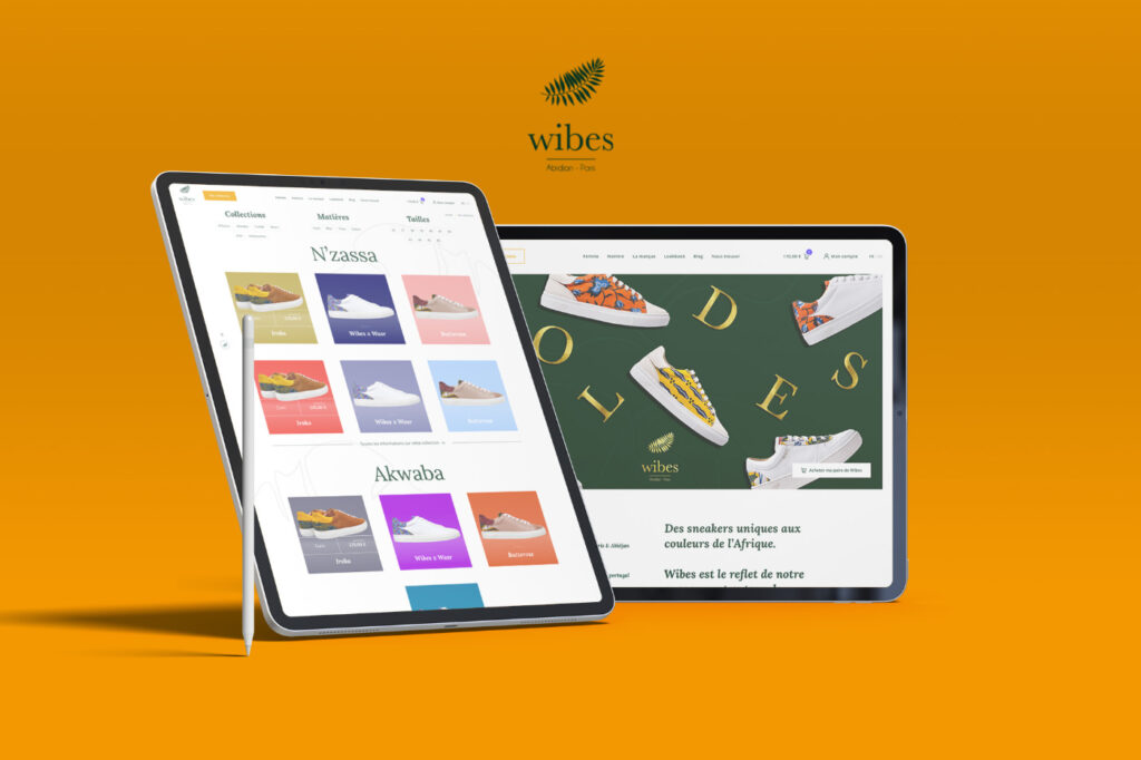 Site e-commerce Wibes - Babaweb